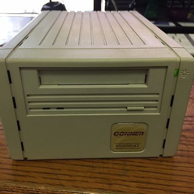 Conner External Tape Drive MS2000DAT  2 GB DAT Conner Peripherals, Inc