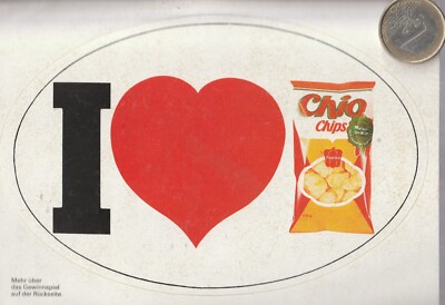 STICKERS C32 al. J'M les CHIO chips. 1984