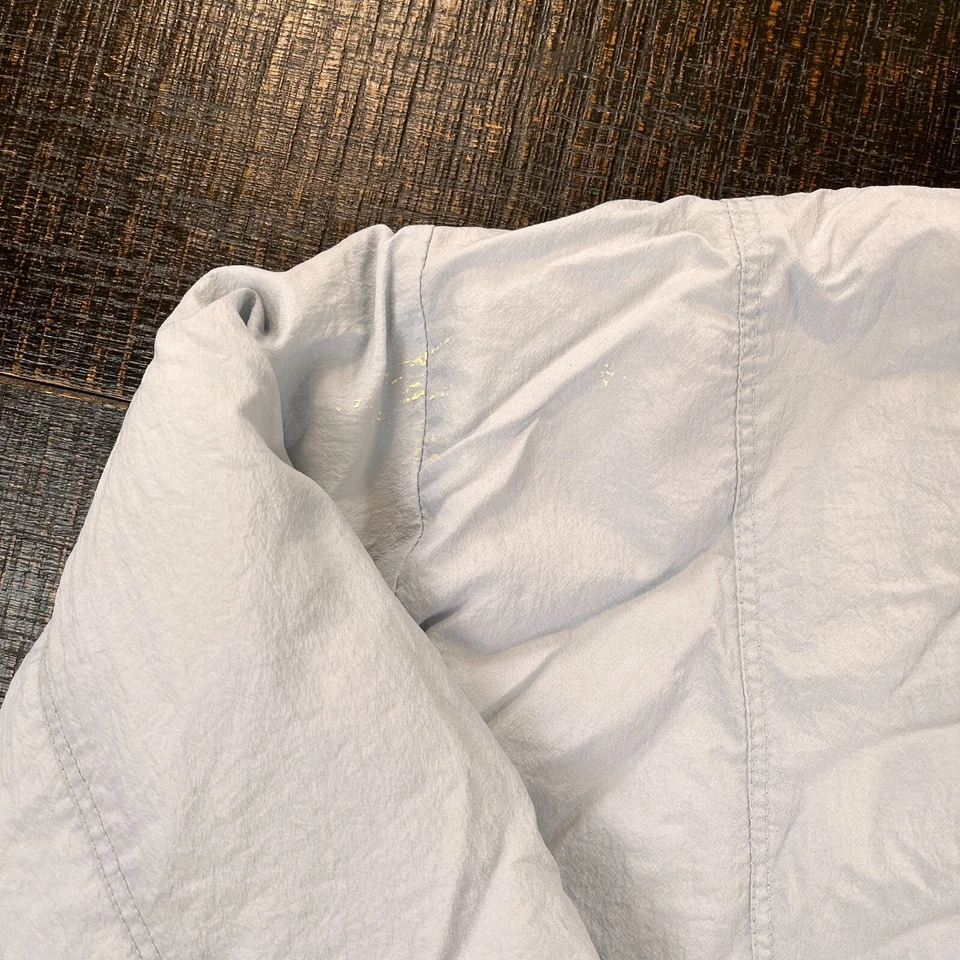 Chaqueta Bomber de Invierno Trader Bay Vintage Azul Polvo Cremallera Completa A Presión Para Hombre Talla XL Foto 4 de 4