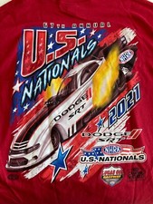 Nhra 2021 Srt Us Nats Indy 158 100 Cotton T-shirt.