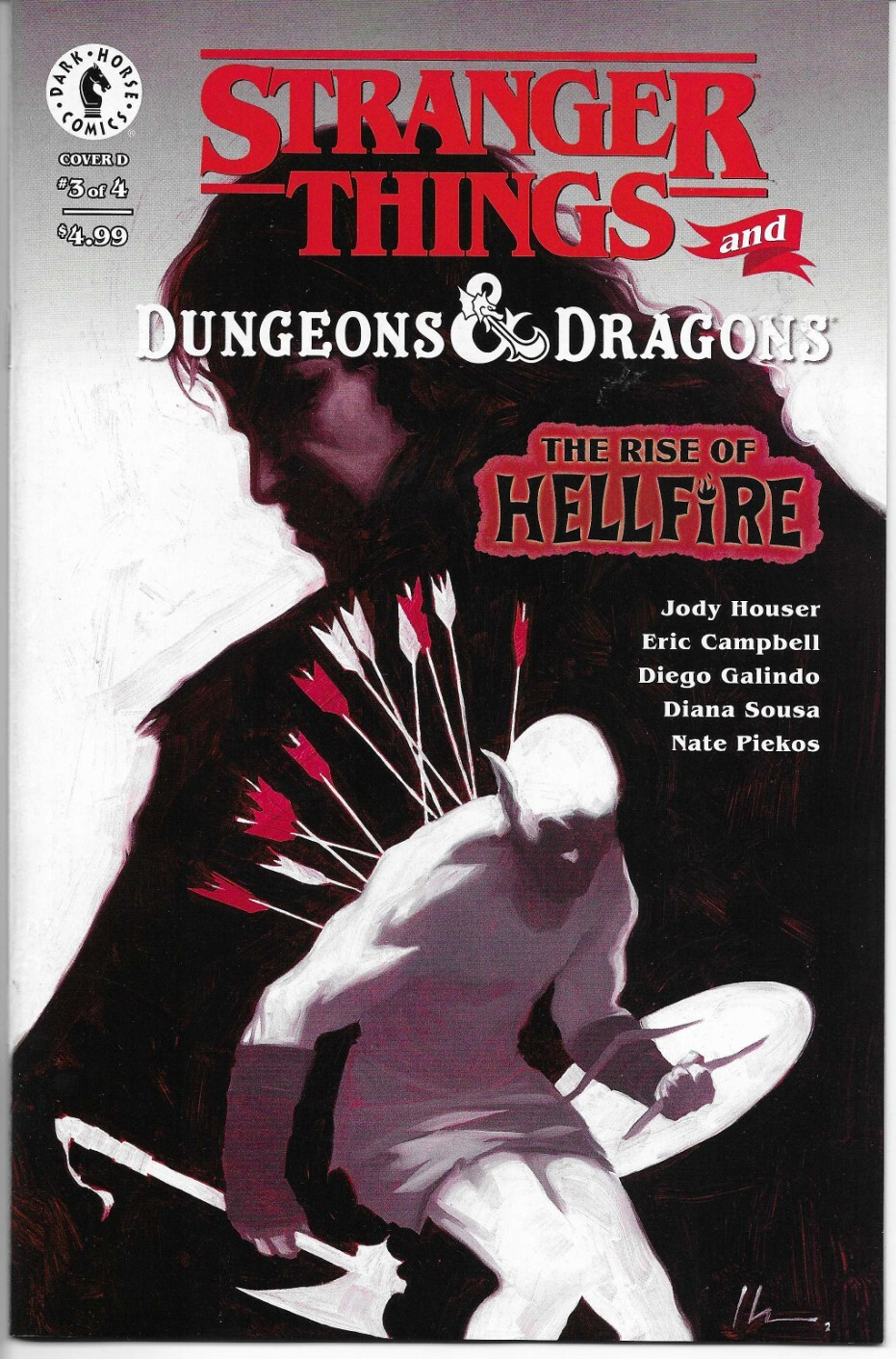 STRANGER THINGS AND DUNGEONS & DRAGONS THE RISE OF HELLFIRE #3 D- New Bagged (S)