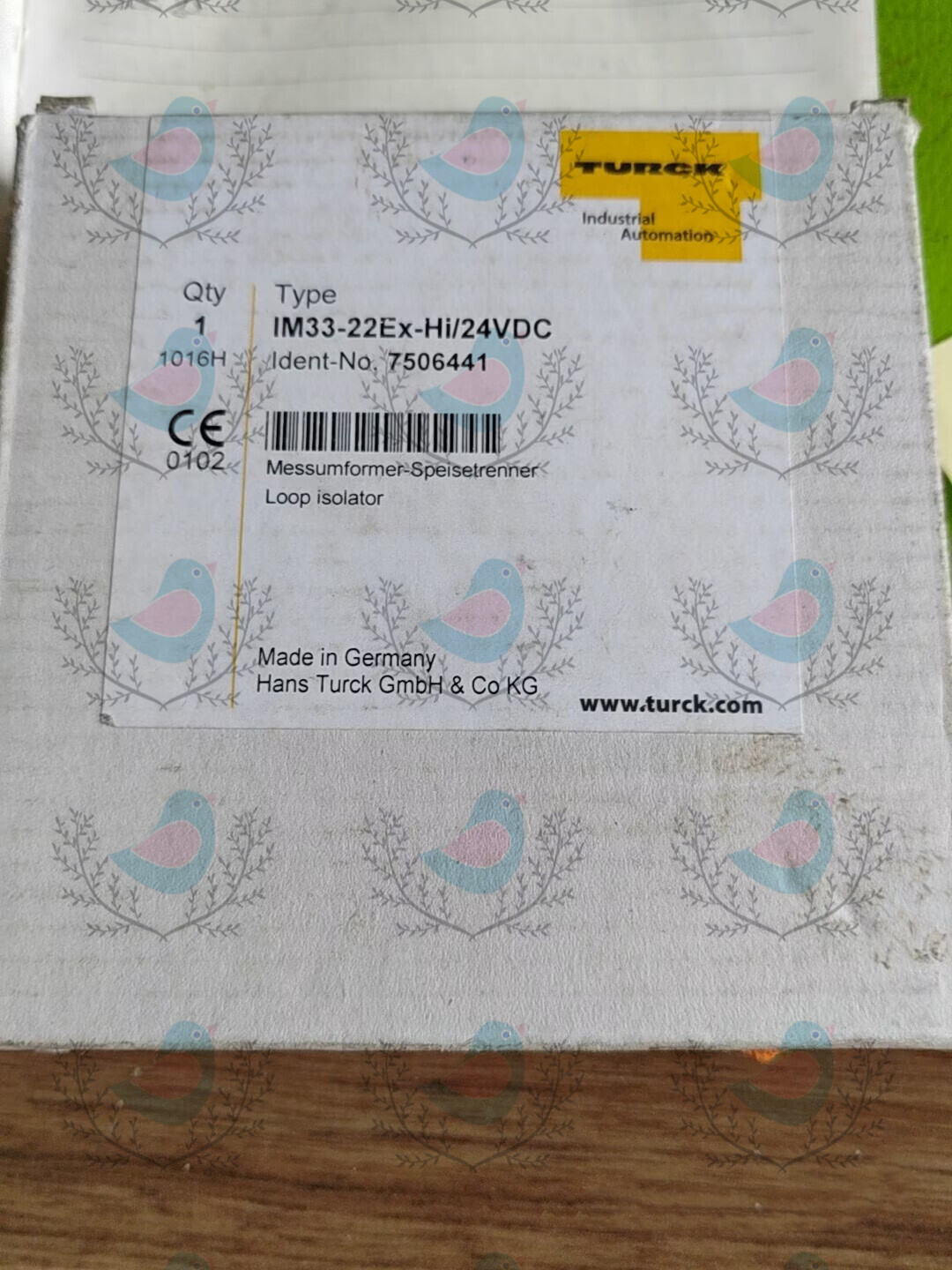 IM33-22Ex-Hi/24VDC TURCK Safety relay brand new Shipping DHL or FedEX