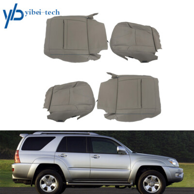 For Toyota 4Runner 2003-2009 Limited Driver & Passenger Leather Seat Cover Gray