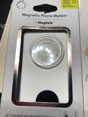 PopSockets Magnetic MagSafe PopWallet+ Phone Wallet Grip iPhone