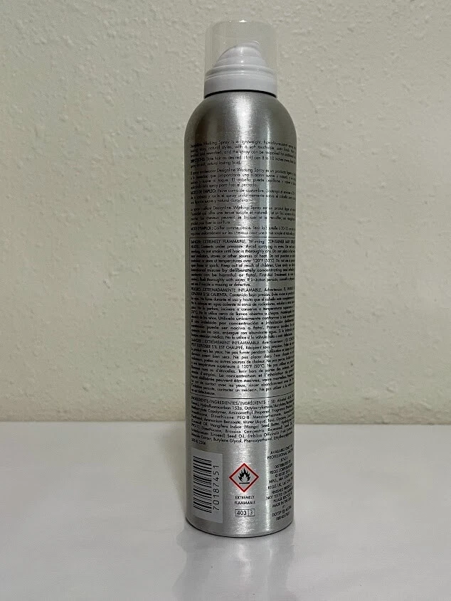 Regis Designline Working Spray 9 oz Ultimate Hairspray Flexible Hold - Imagem 2 de 4