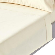 Image of Egyptian Cotton Flat Sheets Single Double King Super King, 1000 Thread Count