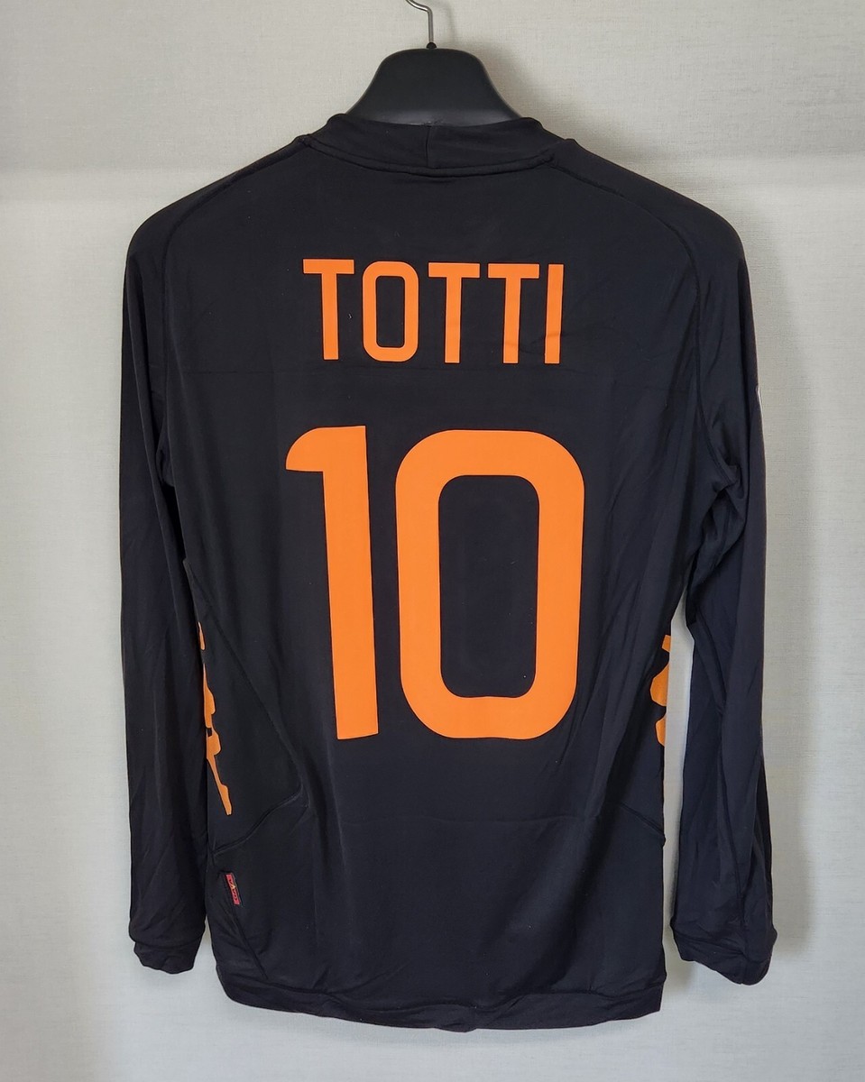 2011-12 AS ROMA Third L/S No.10 TOTTI SERIE A jersey sz M | eBay