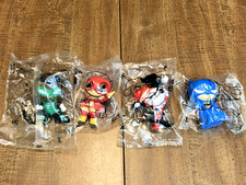 Burger King Set 4 DC Justice League Green Lantern Flash Harley Quinn Batman Toys