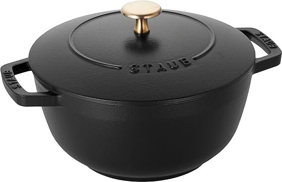 Staub WaNABE Wa-NABE L 20cm 2.35L Black Cast Iron 40501-009 Made