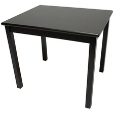 eHemco Solid Hard Wood Square Kids Table, 19.75 Inches Height (Collectible/L)