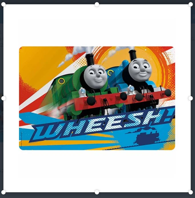 [Zak Designs] Thomas & Friends Plastic Placemat - New