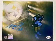 Mike Hilton Signed Pittsburgh Steelers 8x10 Photo Beckett
