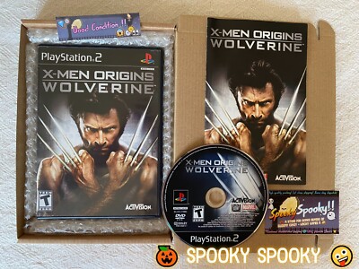X Men Origins Wolverine PS2 - NTSC-U/C USA GC CIB - Hochwertige Verpackung