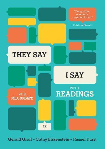 They Say / I Say : The Moves That Matter in Academic Writing, with 2016 MLA... - Picture 1 of 1