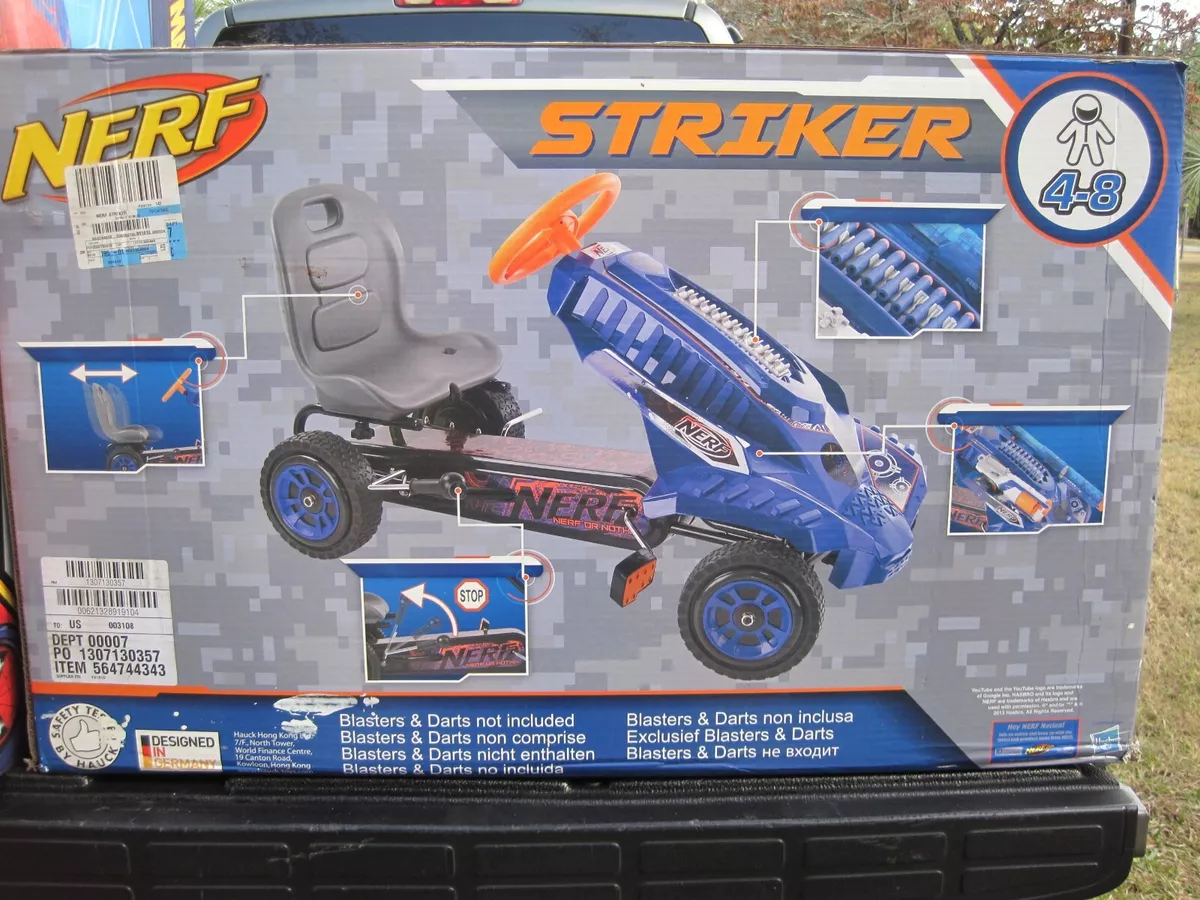 Nerf pedal hot sale kart