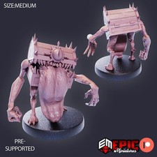 Treasure Chest Mimic A Epic Miniatures RPG D D Pathfinder 3D Print