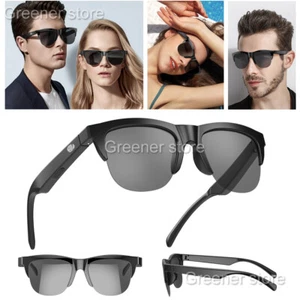 Lunettes de soleil Bluetooth sans fil Smart Glass UV