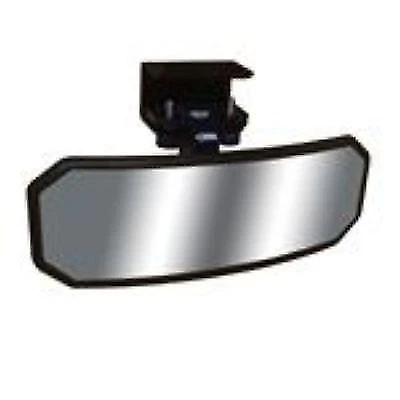 CIPA 11119 Black Economy 2 1/2" x 8" Marine Mirror w/ Bracket