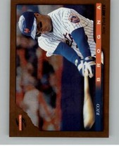 1996 Score Rico Brogna 41 Dugout Collection (Series One) New York Mets