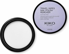 KIKO Milano Nail Polish Remover Wipes | Salviettine Rimuovi Smalto Senza Acetone