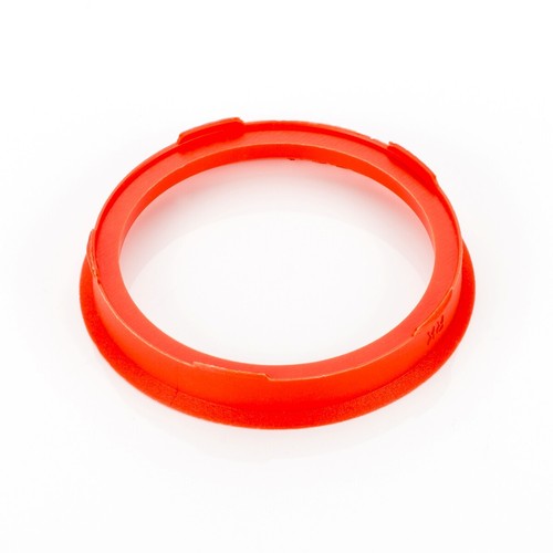 4 FELGENDISTANZZAPFENRINGE FÜR ALUFELGEN ROT - Ø 67,0 mm - Ø 57,1 mm - Bild 3 von 6