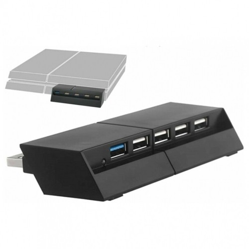Hub USB 3.0 - 2.0 - 5 Ports Pour Sony PS4 Pro - Noir - Straß