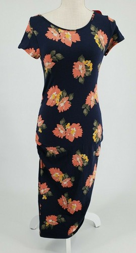 Isabel Maternity Navy Floral Print 