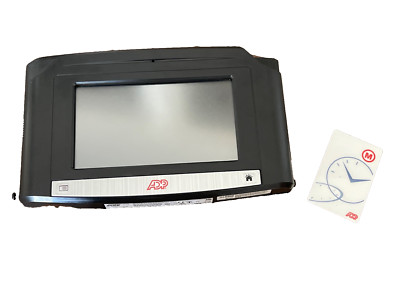 ADP 8609100-458 InTouch 9100 Time Clock-Tested Working *NO wall mount