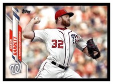 2020 Topps  #670 Aaron Barrett - Washington Nationals