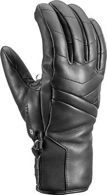 Leki Snowfox 3D Elite Lady - black - Damen Leder Handschuhe mit Trigger 3D