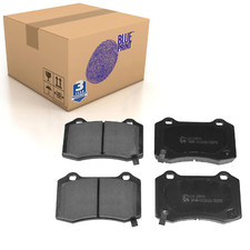 Kit pastiglie freno posteriori Camaro adatto a Chevrolet 68034993AA stampa blu ADA104206