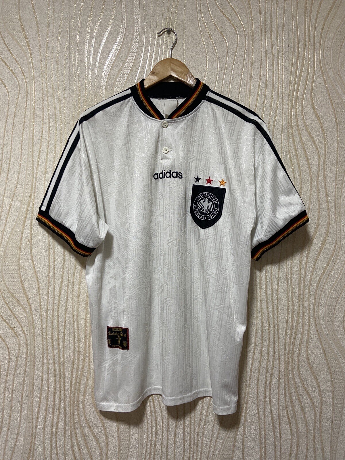 GERMANY 1996 1998 HOME FOOTBALL SHIRT SOCCER JERSEY ADIDAS sz XL MEN VINTAGE