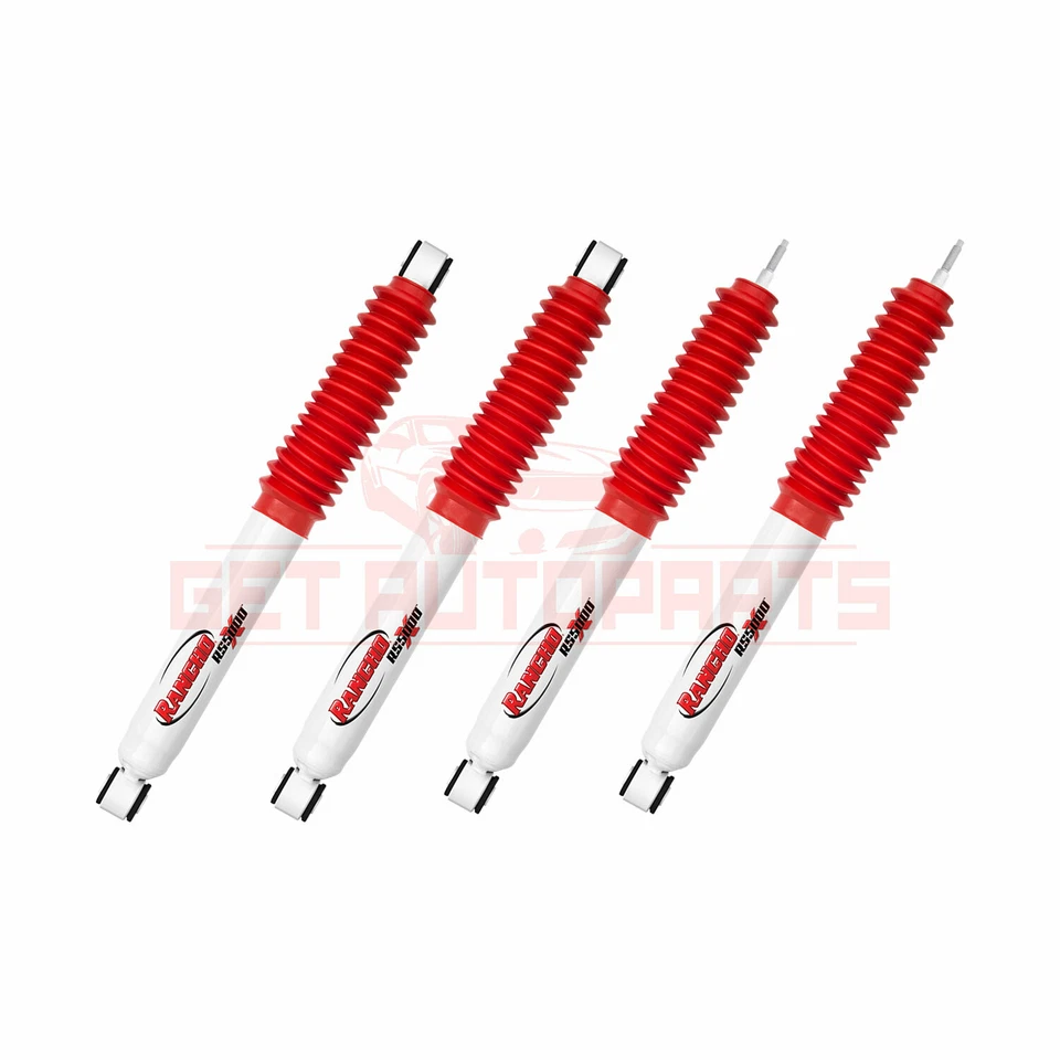 Kit de 4 Amortiguadores Rancho 1-2.5" Elevación Delantera y Trasera RS5000X para 03-09 Hummer H2 4x4 Foto 2 de 4