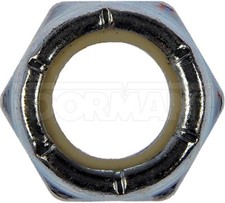 Dorman 251-014 Hex Lock Nuts With Nylon Ring-Grade 2-Thread Size 1/2-20 In.