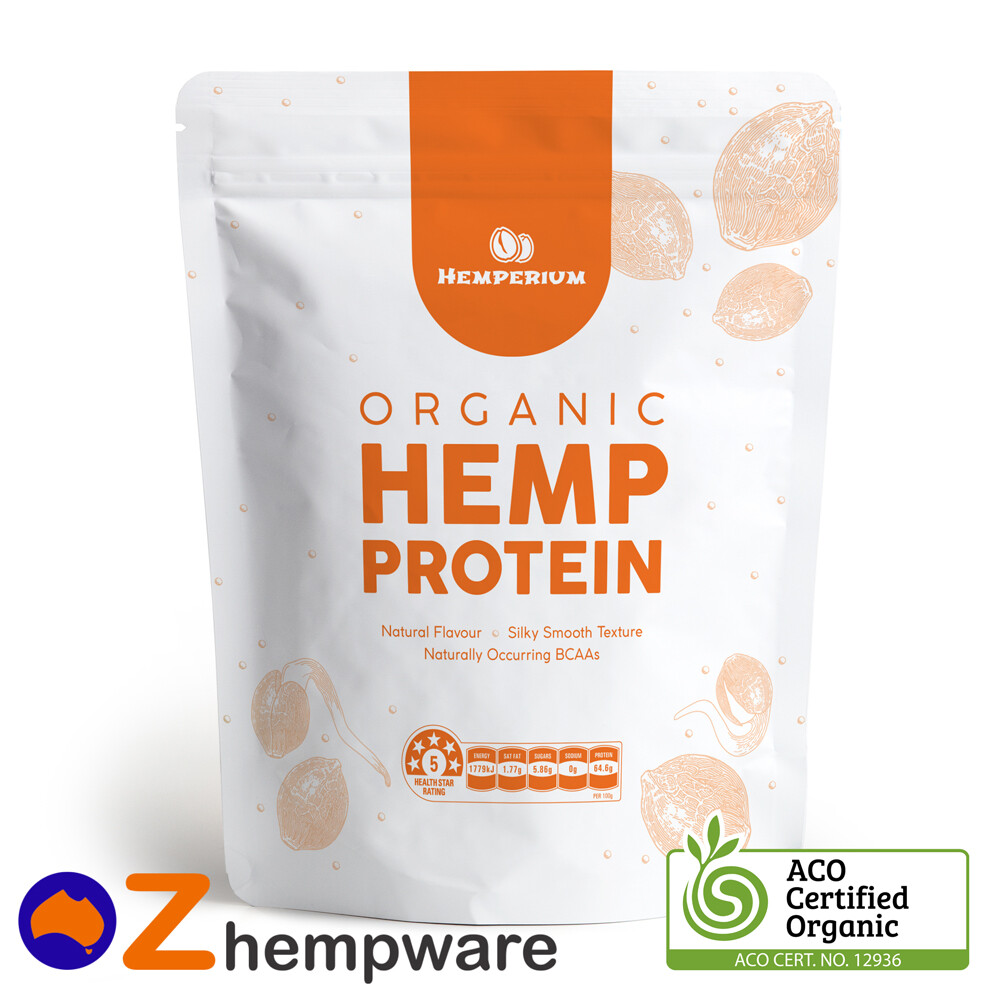Hemp Protein Powder Vegan Plant Based Bodybuilding Australian Certified