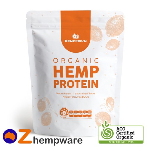 Hemp Protein Powder Vegan Plant Based Bodybuilding Australian Certified