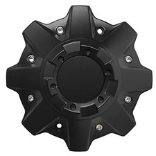 Wheel Center Caps for Fuel Fuel Off-Road: 1002-53B M-447 8-Lug Matte Black