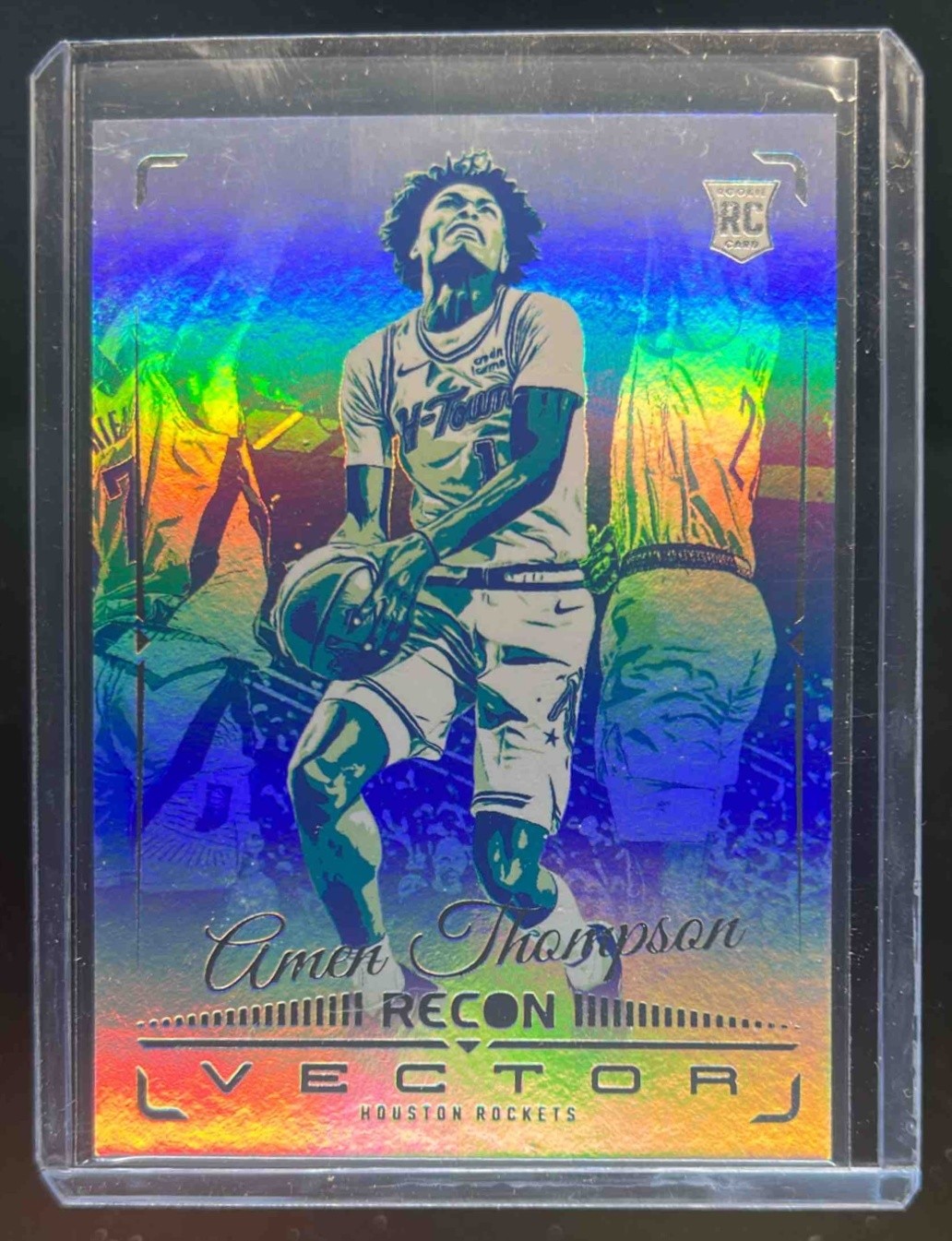 2023-24 Panini Recon Amen Thompson Vector RC Rookie #14 Rockets