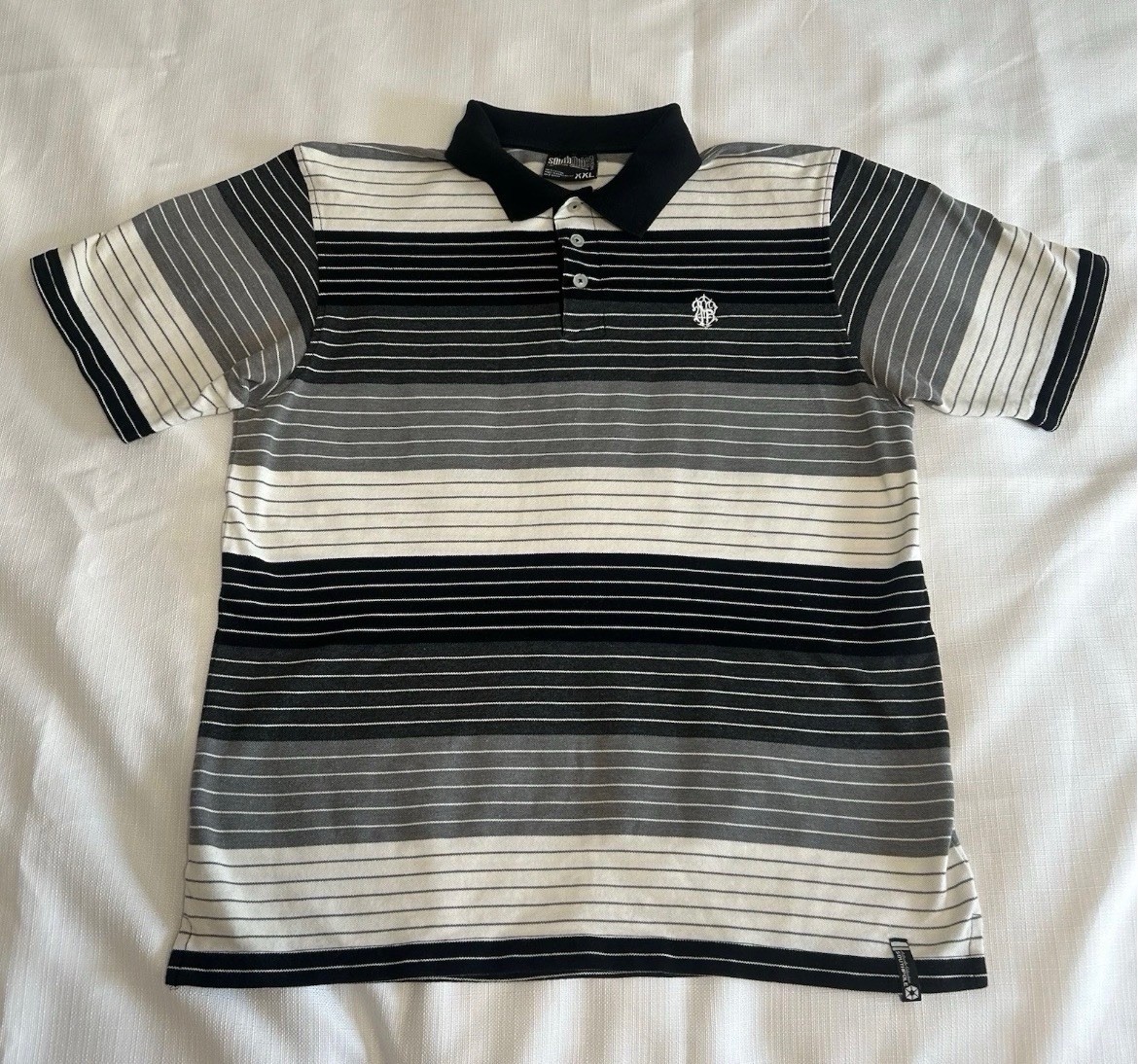 SOUTH POLE Authentic Collection Polo Shirt Men XXL 100% Cotton Vintage Y2K