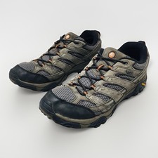 Merrell Moab 2 Beluga Hiking Shoes Mens US 11.5 Gray Leather Waterproof J06029