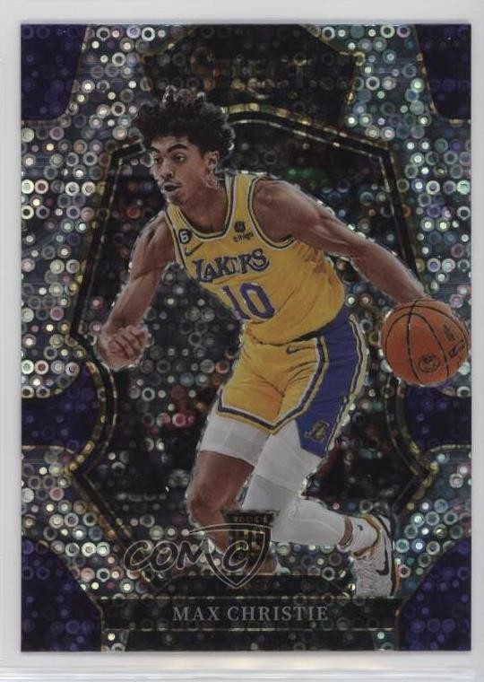 2022-23 Panini Select Premier Level Disco Prizm Max Christie #181 Rookie RC 13kh