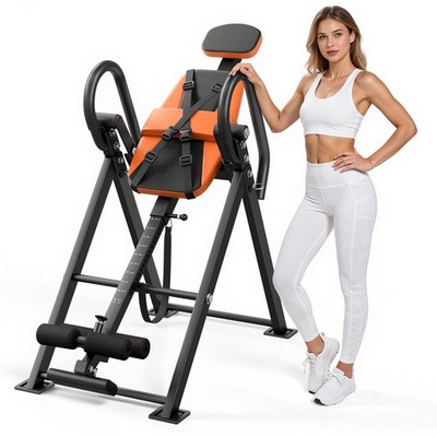 VEVOR Inversion Table 300lbs Capacity Heavy Duty Inverted Table with Dual-Roller