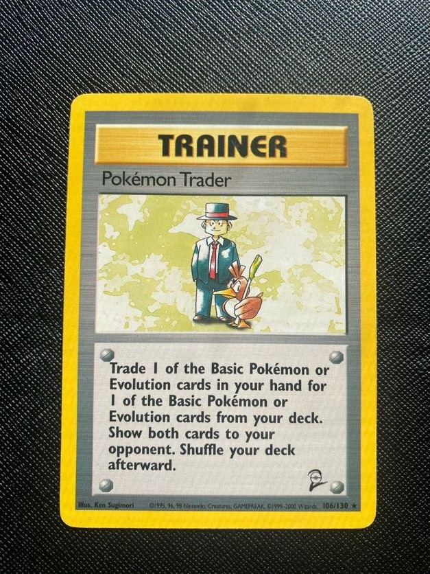 Pokémon TCG - Pokémon Trader 106/130 - Base Set 2 - LP