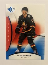 2025-26 SP Blue #4 Morgan Frost Calgary Flames