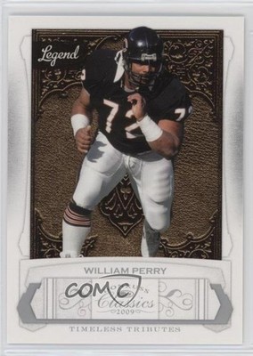 2009 Donruss Classics Legend Timeless Tributes Silver 42/100 William Perry nd3