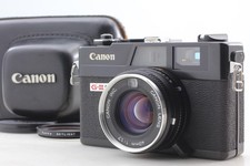 MINT w/ Case Canon Canonet QL17 GIII Black Rangefinder Film Camera From JAPAN