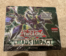 Yu-Gi-Oh - Chaos Impact CHIM Booster Box First Edition - Sealed New 1st Edition