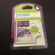 DYMO D1 12mm Flexible Nylon Label Tape 3.5m Genuine Authentic