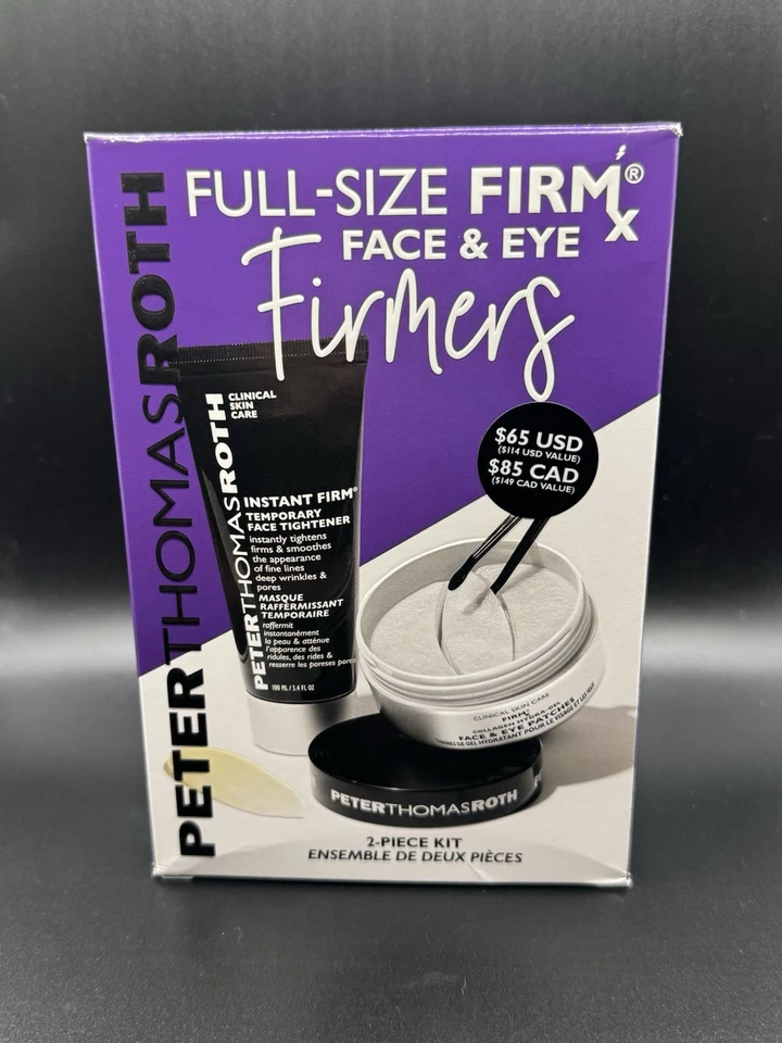 Peter Thomas Roth Full-Size FirmX Face and Eye Firmers 2-piece Kit NIB - Image 2 of 4