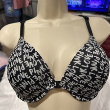 Victoria's Secret PINK Wear Everywhere Push Up Bra Women's Size 36D